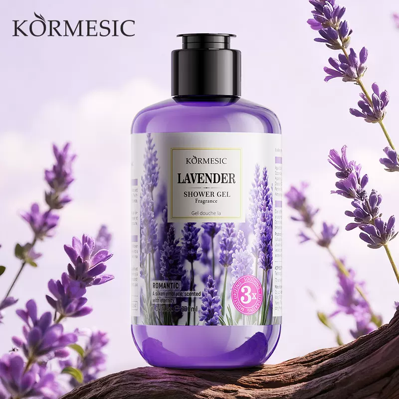 KORMESIC薰衣草香氛沐浴露Shower Gel大容量留香滋润跨境外贸批发