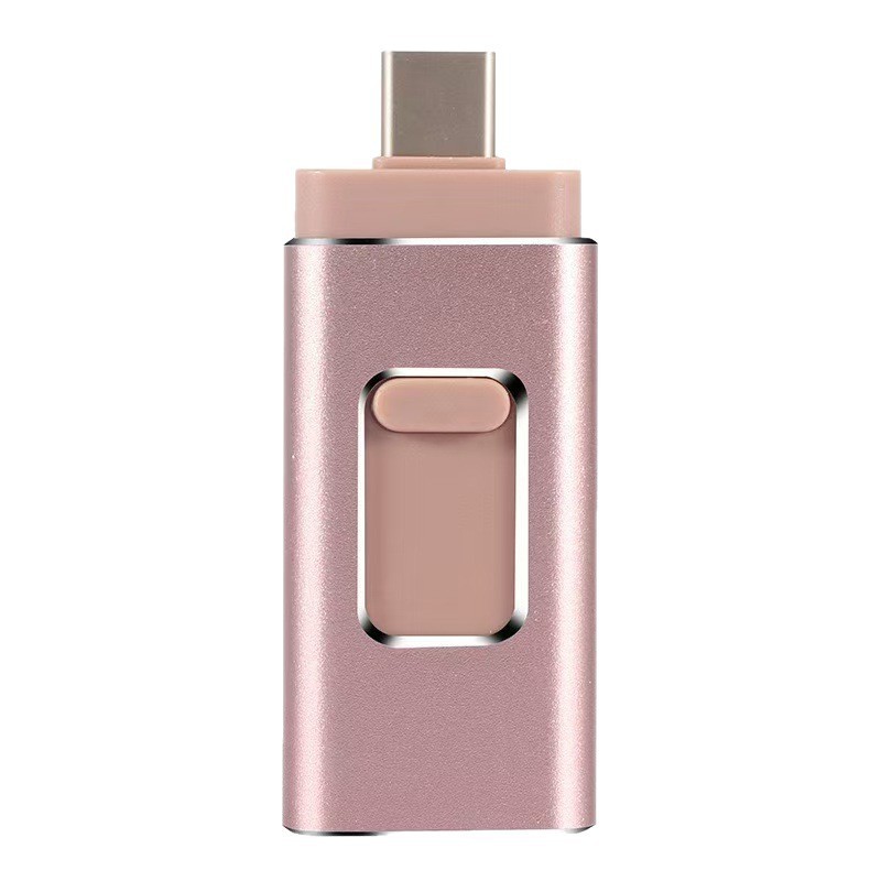 Apple Android 大容量 128G USB フラッシュドライブに適したクロスボーダー卸売フォーインワン多機能コンピュータ携帯電話 USB フラッシュドライブ|undefined