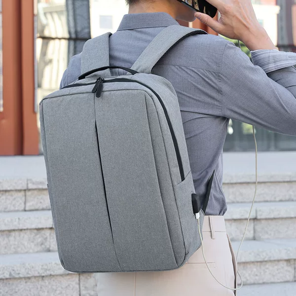 Urban minimalist fashion backpack for men, business backpack, trendy outdoor commuter student backpack, casual travel backpack