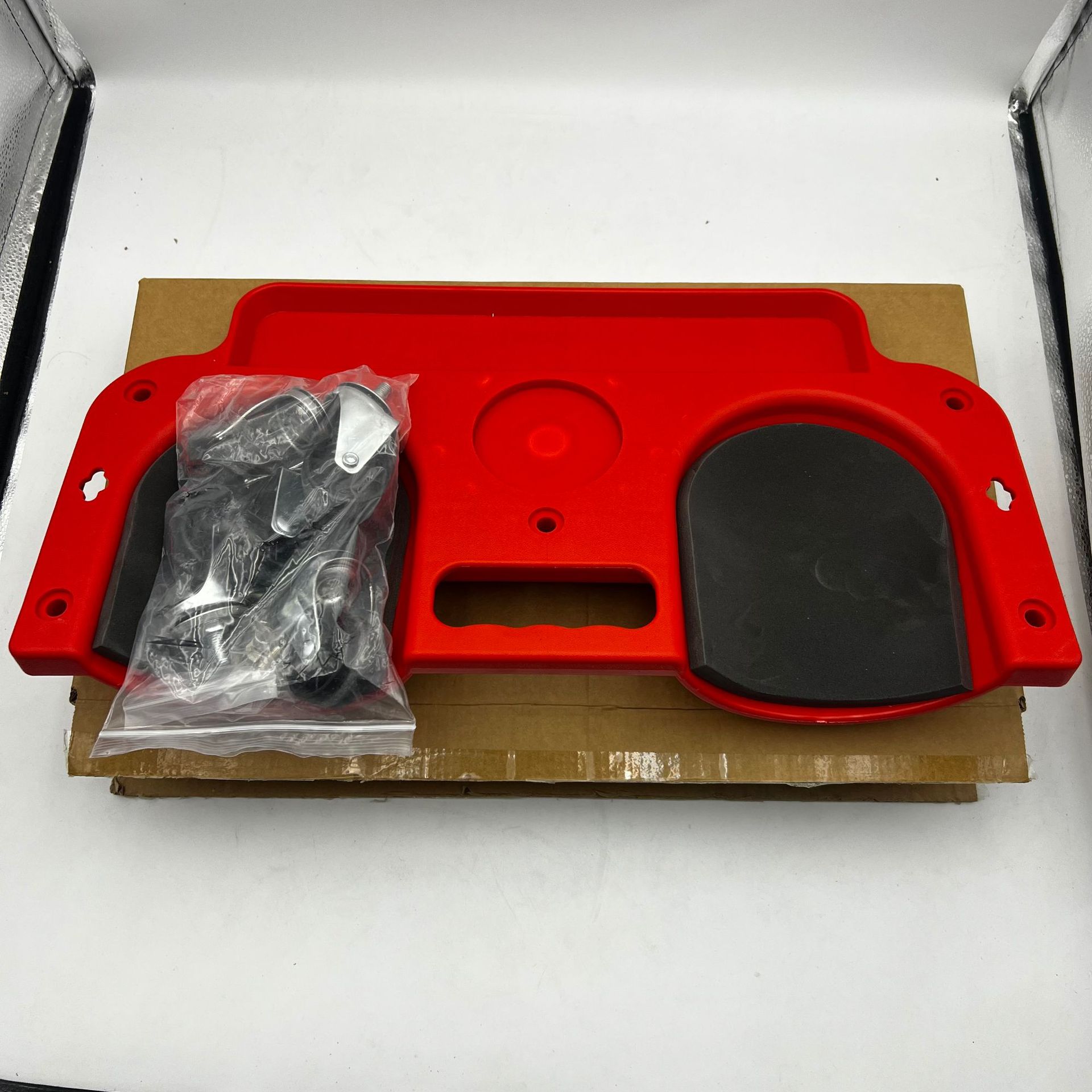 자동차 수리 무릎 패드 레드