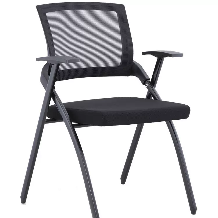 培训椅会议折叠椅可带桌板4脚带桌椅一体凳子会议室办公椅可折叠