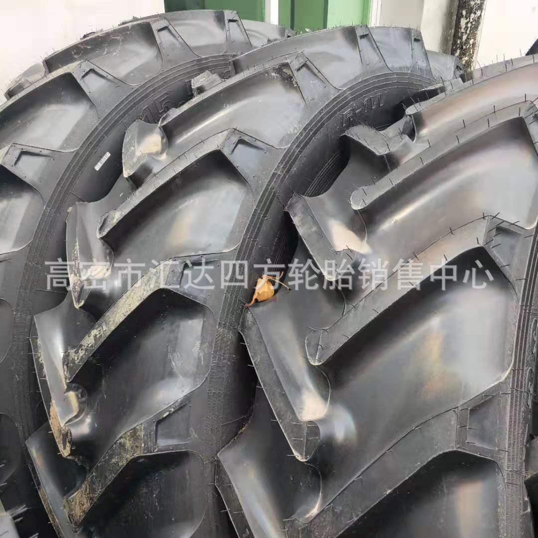 现货供应15.5-38农用车轮胎 拖拉机轮胎R-1人字花纹 农用机械轮胎