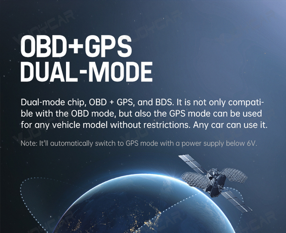 Cross-border new hud head-up display full LCD obd meter gesture switching mode turbine speed meter