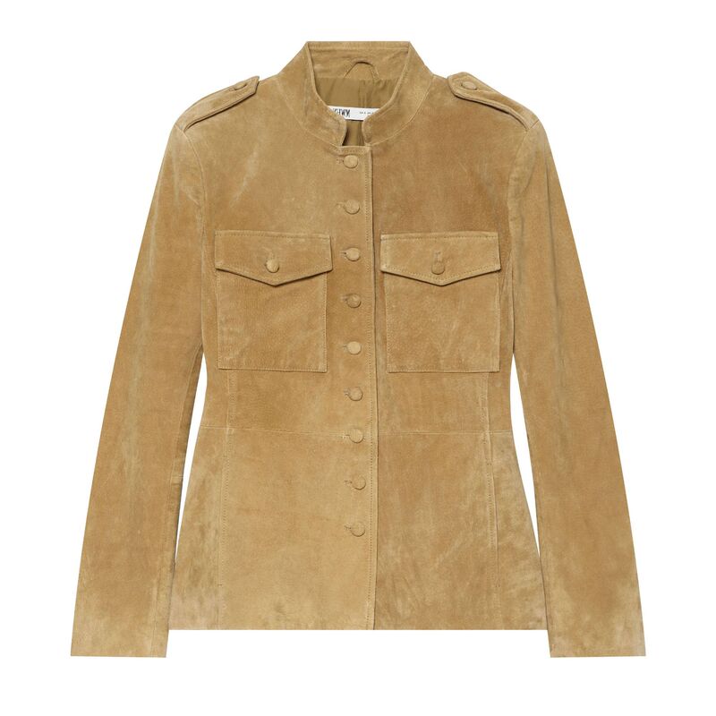 Trendy 2026 European and American ins-style elegant fashion women's clothing, slim-fit versatile buttoned jacket 3046261 Trendy 2026 European and American ins-style elegant fashion women's clothing, slim-fit versatile buttoned jacket 3046261