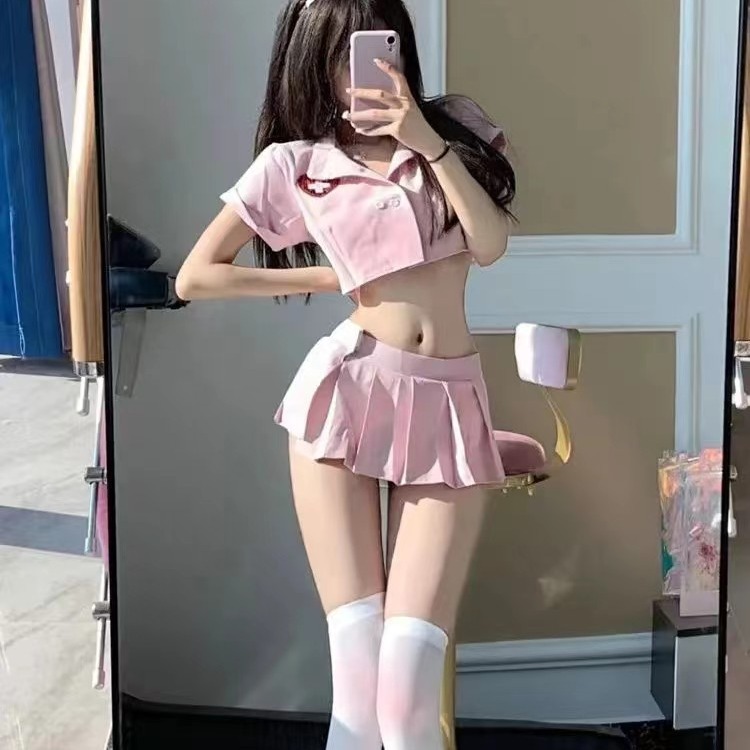 Sexy underwear nurse uniform pure flirt hot bed sexy pajamas temptation passion suit role play