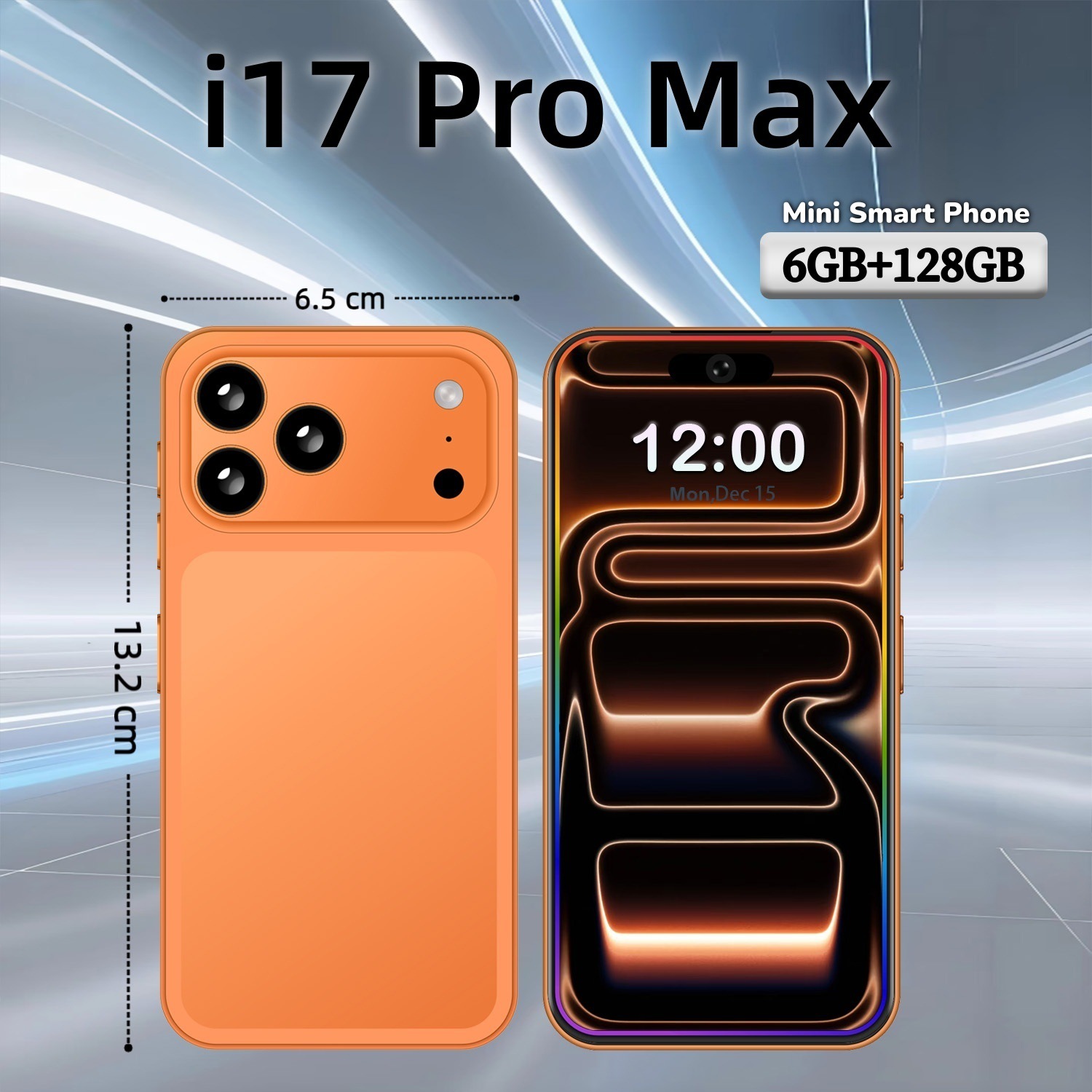 Mini Smartphone Android i17 3+32GB Android 10 5.3 Pulgadas image 5
