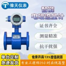 电磁流量计污水河水水液体一体分体管道式数显流量计DN50/DN100