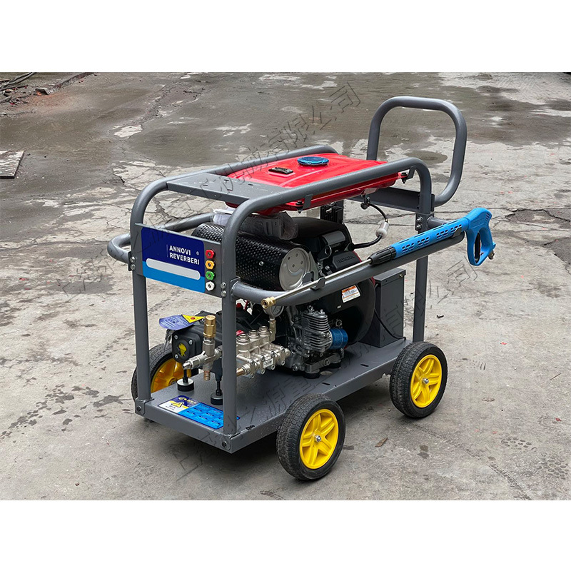 高压清洗机 汽油动力水垢铁垢清洗机 石油化工上下水管道除锈机