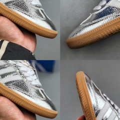 会社クラスのOriginals Samba OGサンバシリーズの徳迅は低組のレジャーの板の靴を合わせます。