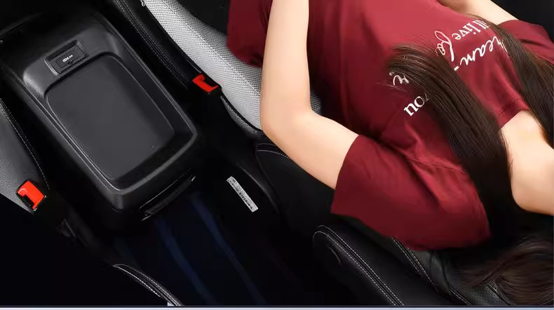 Foldable Flat Sleeping Mat for Car Travel, Self-Driving Lunch Break, and Front and Rear Passenger Seat Sleeping Aid