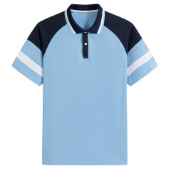 夏の新型半袖中学校高校制服半袖上着小学生卒業クラス服tシャツ印字可能共同購入
