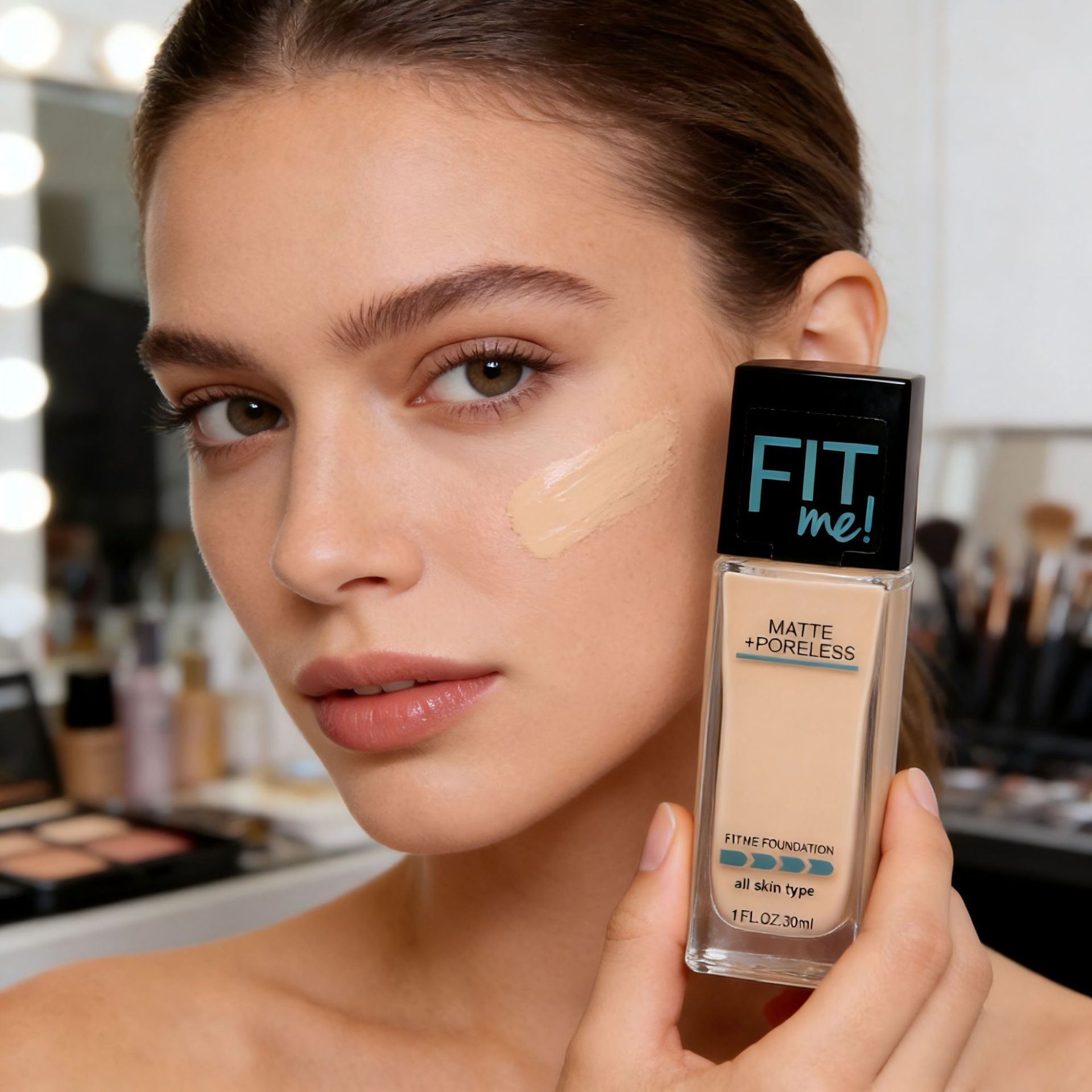 Angela Matte Liquid Foundation 30ml Cross-Border Exclusive Supply