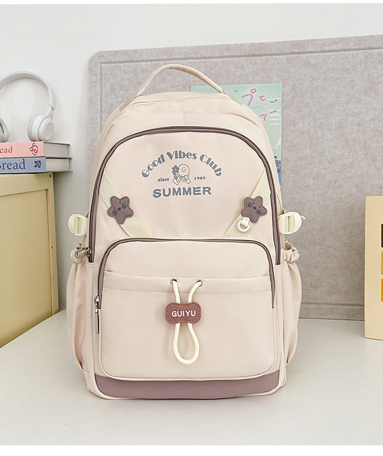 Mochilas para niños, mochila de gran capacidad, estilo universitario, mochila informal para mujer, mochila de viaje de moda._voghion.com