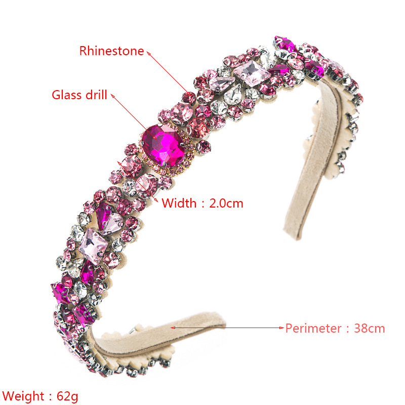126g Weight Headwear Classification Fashion Women'S Plaid Diamond Headwear