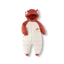 【白鸭绒绒】批发童装2025婴儿羽绒服秋冬新款男女小宝宝洋气保暖