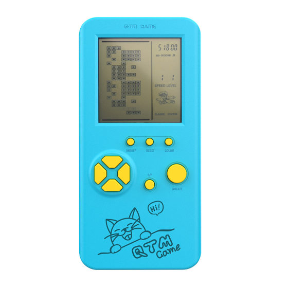 Large screen does not hurt the eye Tetris 8090 handheld game machine nostalgic classic children's educational toys wholesale