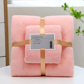 毛巾套装;浴裙;干发巾干发帽