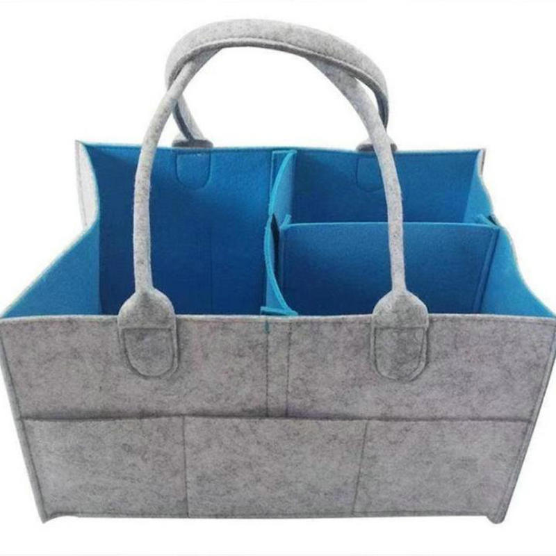 맞춤형 펠트 기저귀 보관 가방, 엄마 가방, 펠트 가방, 기저귀 및 잡화 휴대용 보관 가방, 맞춤 제작