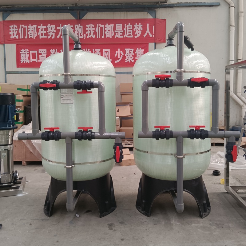 商用净水机一体化纯净水处理设备 5吨大型河水反渗透净水设备