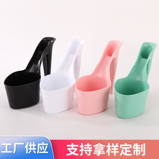 Factory supply desktop plastic high heel flower pot floor pattern gardening flower pot wholesale