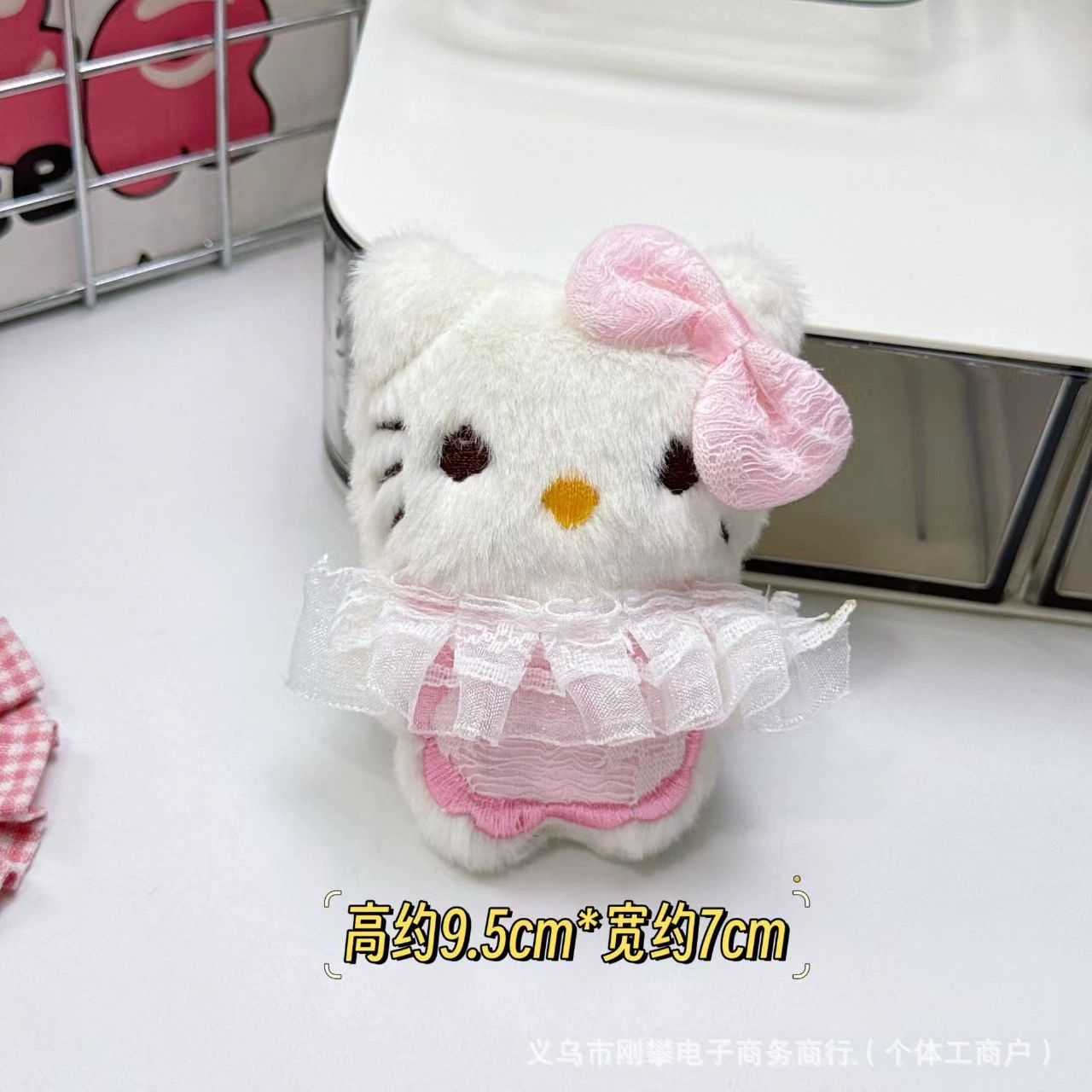 Hello Kitty, плюшевая принадлежность, кукла с аксессуарами, подвеска, котенок, ручная работа
