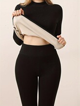 H 33608 High Neck Fleece Thermal Set ��ů������װ ŷ���羳