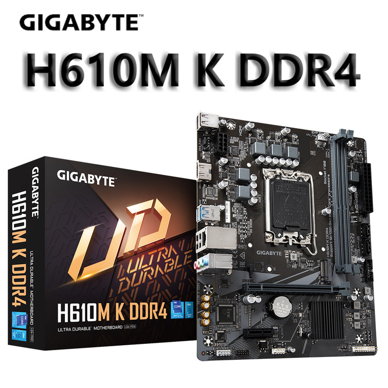 Gigabyte/Gigabyte H610M-K Ddr4 Motherboard Is Suitable for I3/I5 and Supports 12Th/13Th/14Th Generation Core Processors
