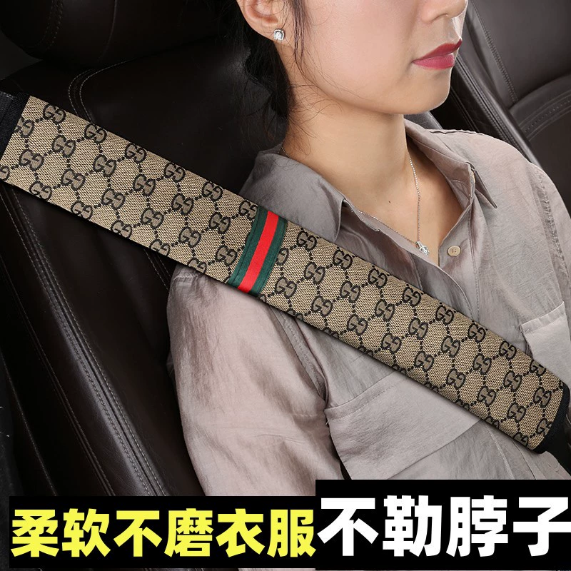 Плечевой чехол для ремня безопасности автомобиля Пара мягкого ремня безопасности Защитный чехол для автомобиля Мягкий всесезонный Универсальный