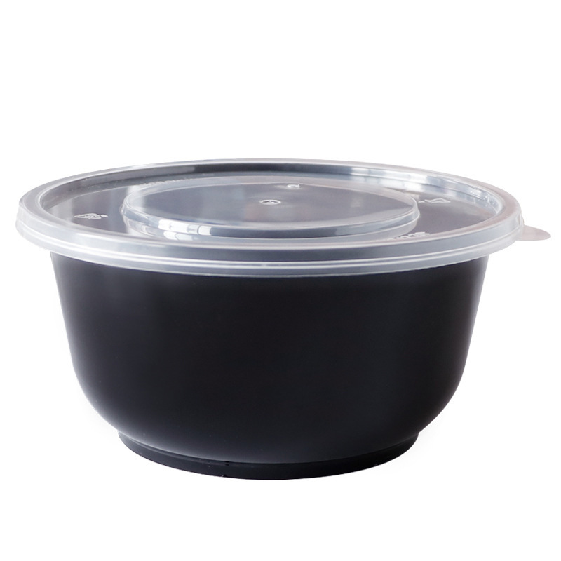 Caja de almuerzo desechable tazón de hielo en polvo caja de agua 700ml de azúcar en polvo caliente y amargo tazón de fideos de arroz tazón de los bebés caja de embalaje para llevar