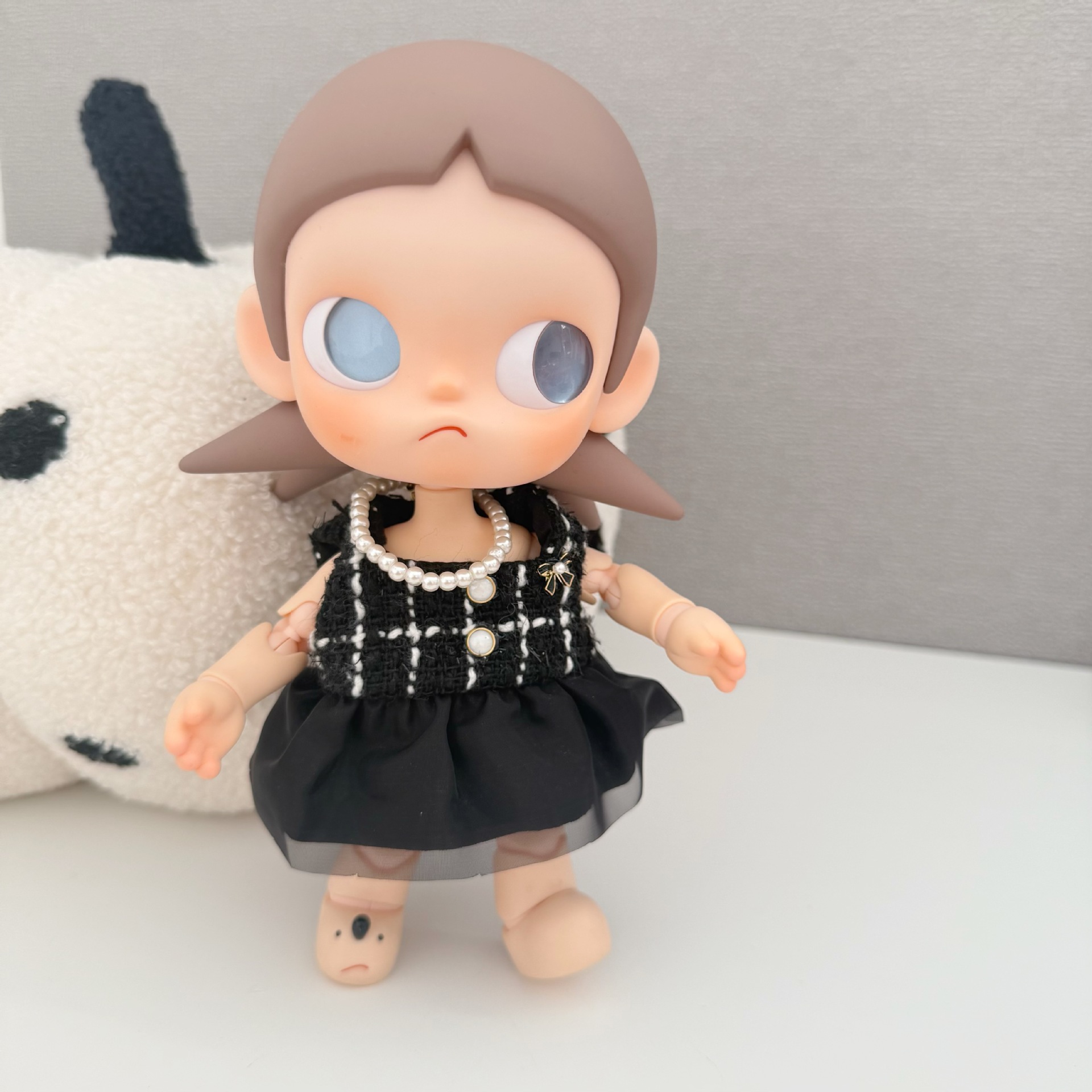 zsiga可动人偶向往之处bjd玩偶娃衣1/8嘎子姐衣服小香风裙套装女