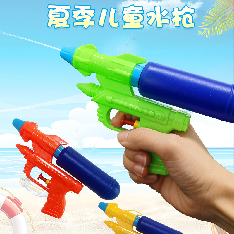 儿童水枪 新款夏季沙滩戏水宝宝玩具批发夏天 塑料地摊货源户外厂