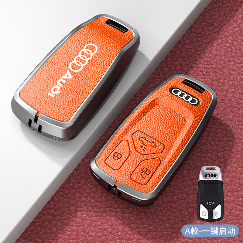 Type a smart emma orange zinc alloy single shell