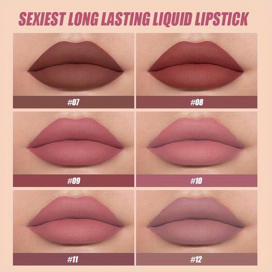 Ushas European and American Cross-Border Spot Non-Stick Cup Lipstick Lip Glaze Long-Lasting Moisturizing Natural Gloss Lg2519B