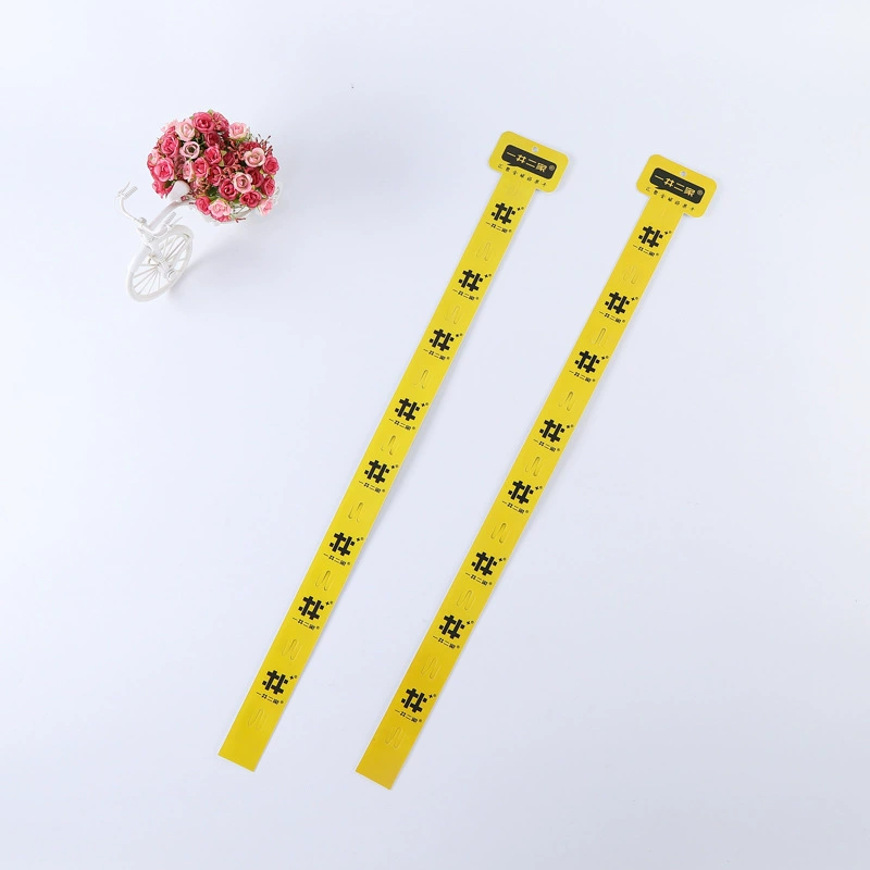 Складной пластиковый рекламный дисплей подвесной бар печатная реклама матовая полипропиленовая инъекция супермаркет подвесной бар настраиваемый логотип