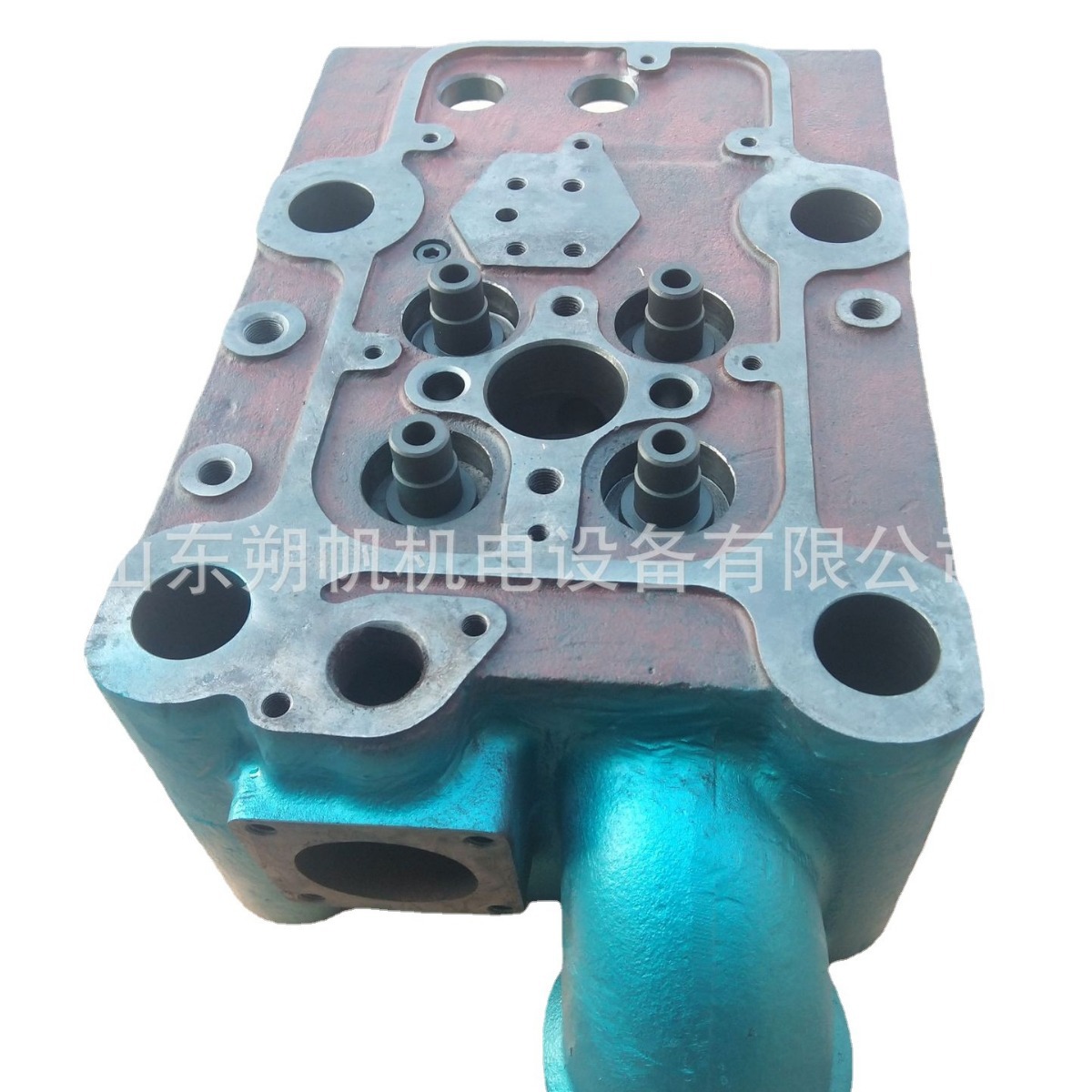 销售淄博淄柴6210船用柴油机新式轻油气缸盖本体 210-03-001B