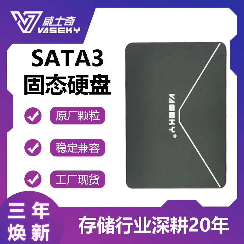 Vaseky Vasky 256G-4TB Solid State Drive SSD 512G Notebook Desktop Universal SATA3