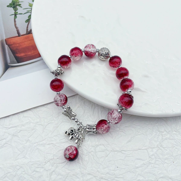 Rose Red Jixiang Bracelet #SZ498