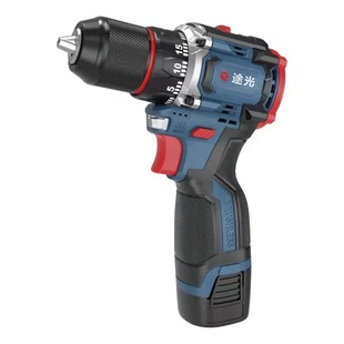 genuine goods pure copper brushless small steel gun high-power charging drill multifunctional household electric drill charging electric screwdriver