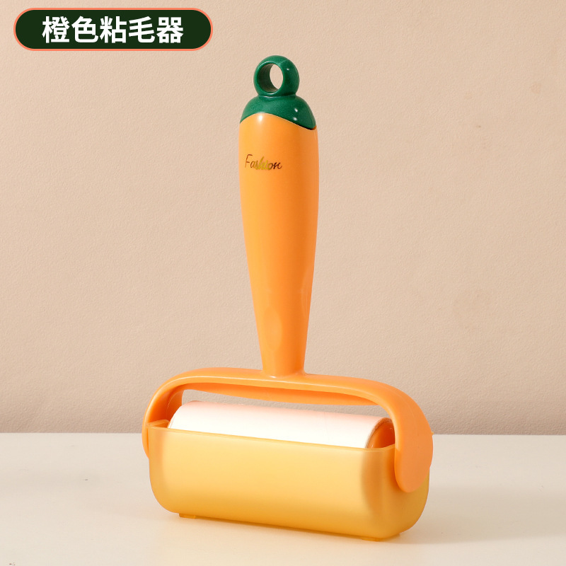 粘毛器滚筒替换纸滚刷粘尘纸家用卷纸芯衣服毛沾毛黏毡毛发除毛|undefined