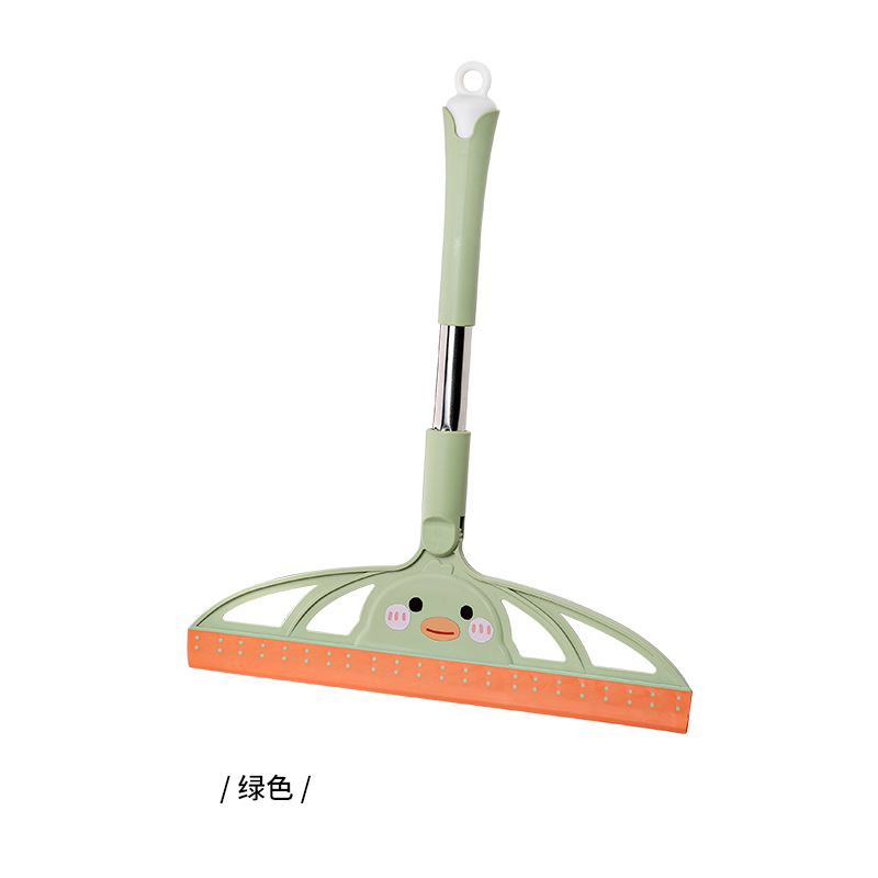 Limpiaparabrisas de dibujos animados pato plegable de vidrio artefacto de limpieza limpiaparabrisas hogar piso raspado eliminación de polvo buen ayudante