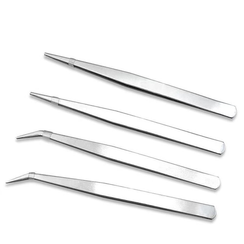 Supply of tweezers, succulent plant delivery tools, aquarium gardening grafting clips, straight head, elbow hand account, manufacturer's sales