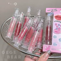 Gege Bear/Gegge Bear масло для губ, увлажняющая глазурь для губ, прозрачный блеск для губ, стеклянный бальзам для губ, против высыхания