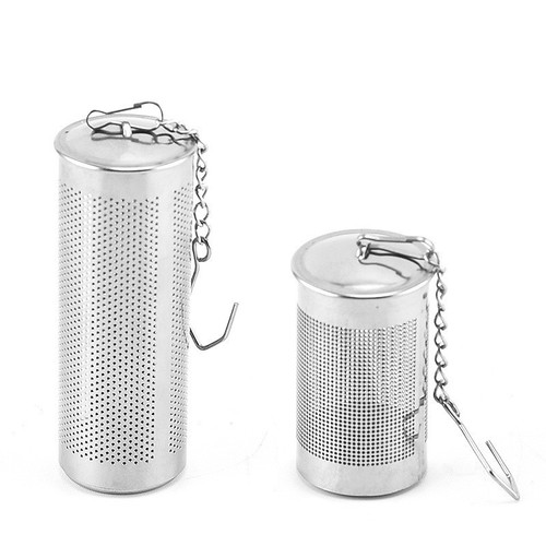 Manufacturer 304 stainless steel tea filter cylinder tea ball tea ball rectangular tea filter tea filter