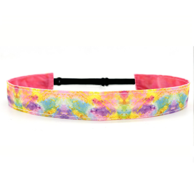 10g Weight Hair Band Hair Accessories Type Yes Quantity Daily Occasion Cloth Material Rainbow Pattern Kid'S Gender Handmade Design Fashion Style Kid'S Fashion Rainbow Cloth Handmade Hair Band 6