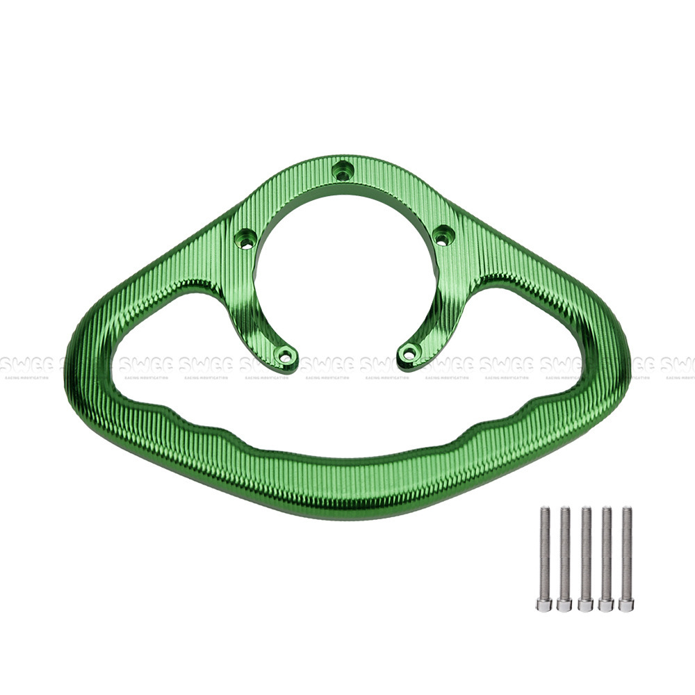 Suitable for Kawasaki/Yamaha/Suzuki Motorcycles, Universal Modified Fuel Tank Cover, Rear Passenger Handle, Five-Hole Armrest