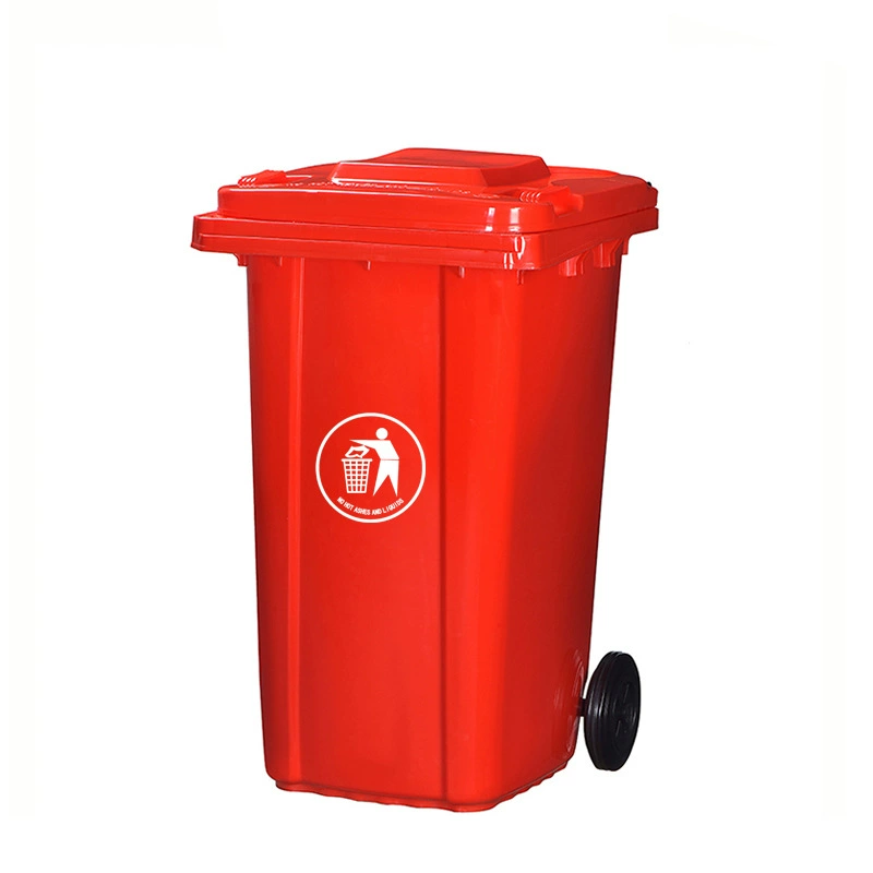 240L classification with large trash can to large -capacity outdoor sanitation community property large flip trash can wholesale