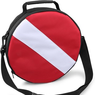 Amazon new round scuba adjuster gear protection bag snorkeling diving zipper design with shoulder strap