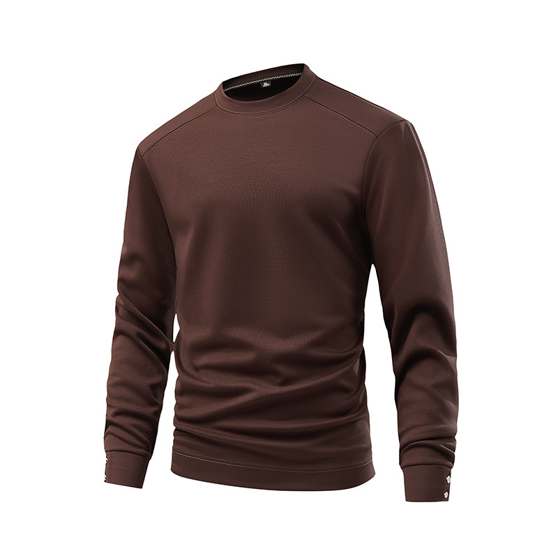 WY8858 Autumn/Winter New Long-Sleeved Light Business Fashion Casual High-Quality Polo Shirt/Sweatshirt (Public Pattern Available)