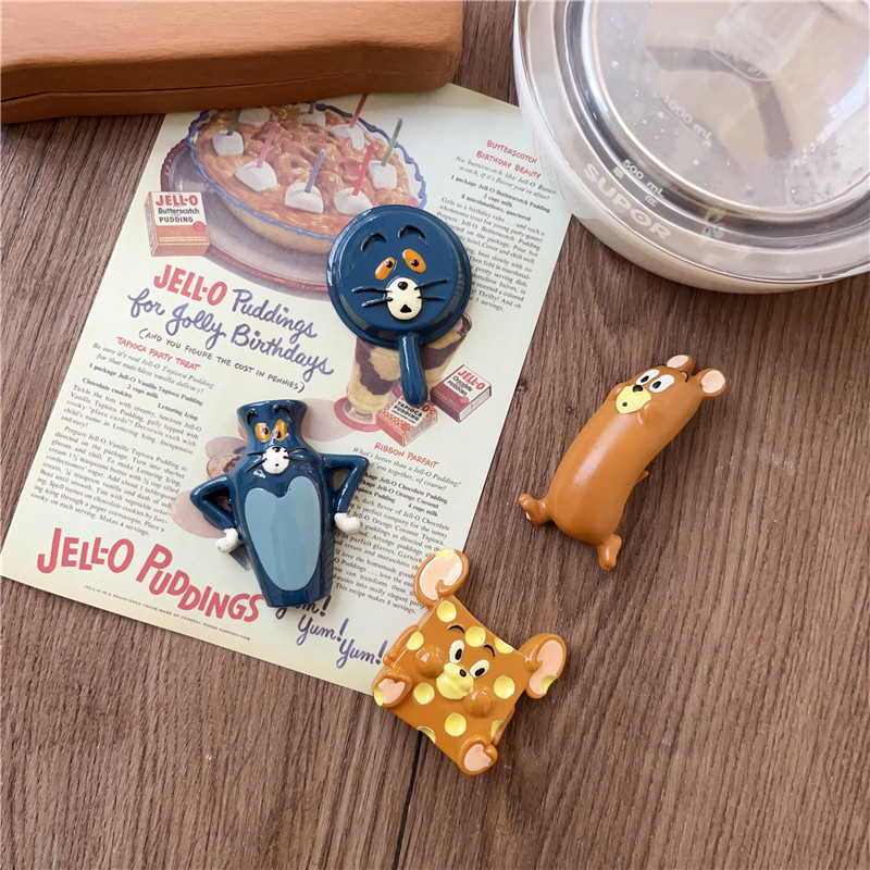 かわいい創意的な猫のネズミの冷蔵庫は磁気を貼ってアメリカのアニメの漫画の磁気を貼って家の装飾を吸い込みます。|undefined