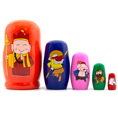5階のロシアの子供のセットの新しい西遊記のかわいいアニメの1階の子供のプレゼントは瞬間的に興奮します。